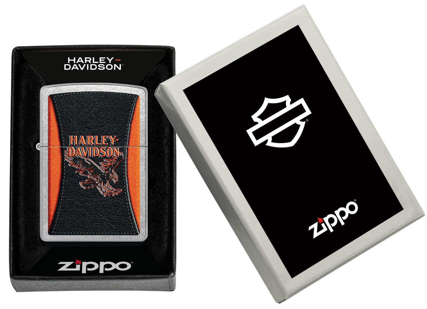 Harley-Davidson® Leathered Eagle Design