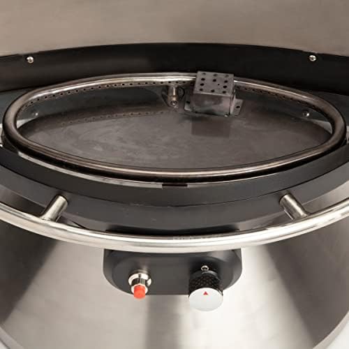 COH-600 Propane Fire Pit, Patio Heater with Tip-Over Safety Switch, 8 lbs. Lava Rocks Included, 31 x 31 x 48