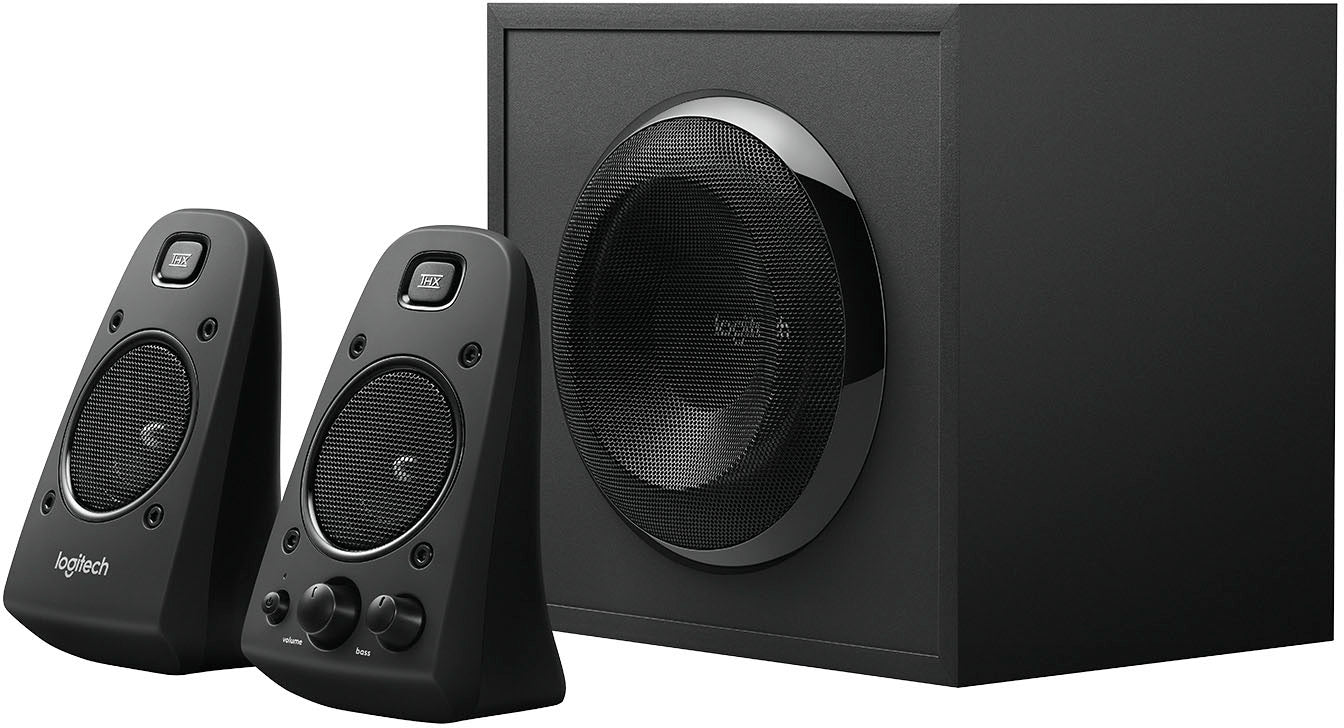 Logitech – Z623 2.1 Speaker System (3 Piece) – Black