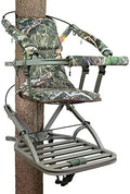 Summit Viper SD Climbing Treestand – Lightweight Aluminum, Foam Padded Seat, 300 lbs Capacity, Includes Safety Harness