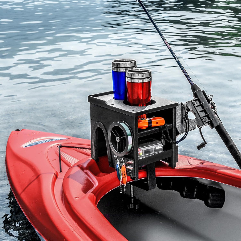 Boat Accessories for Fishing - Fits Gunnels Up to 2.5 Thick Regular