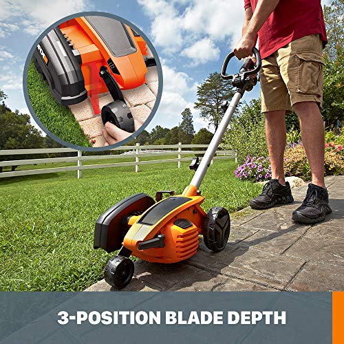 Worx Edger Lawn Tool, Electric Lawn Edger 12 Amp 7.5, Grass Edger & Trencher
