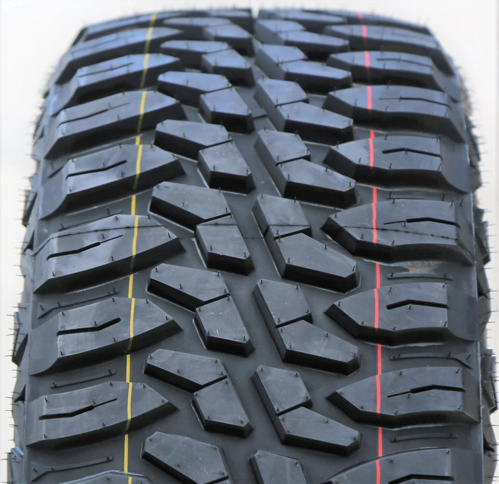 Set of 4 (four) 275/65R20 126/123Q E (10 ply) M/T mud tires
