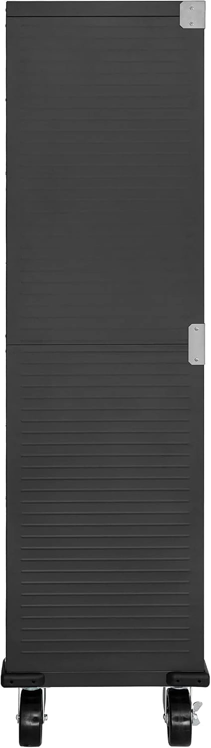 Seville Classics UltraHD Steel Storage Cabinet, 36W x 18D x 72H