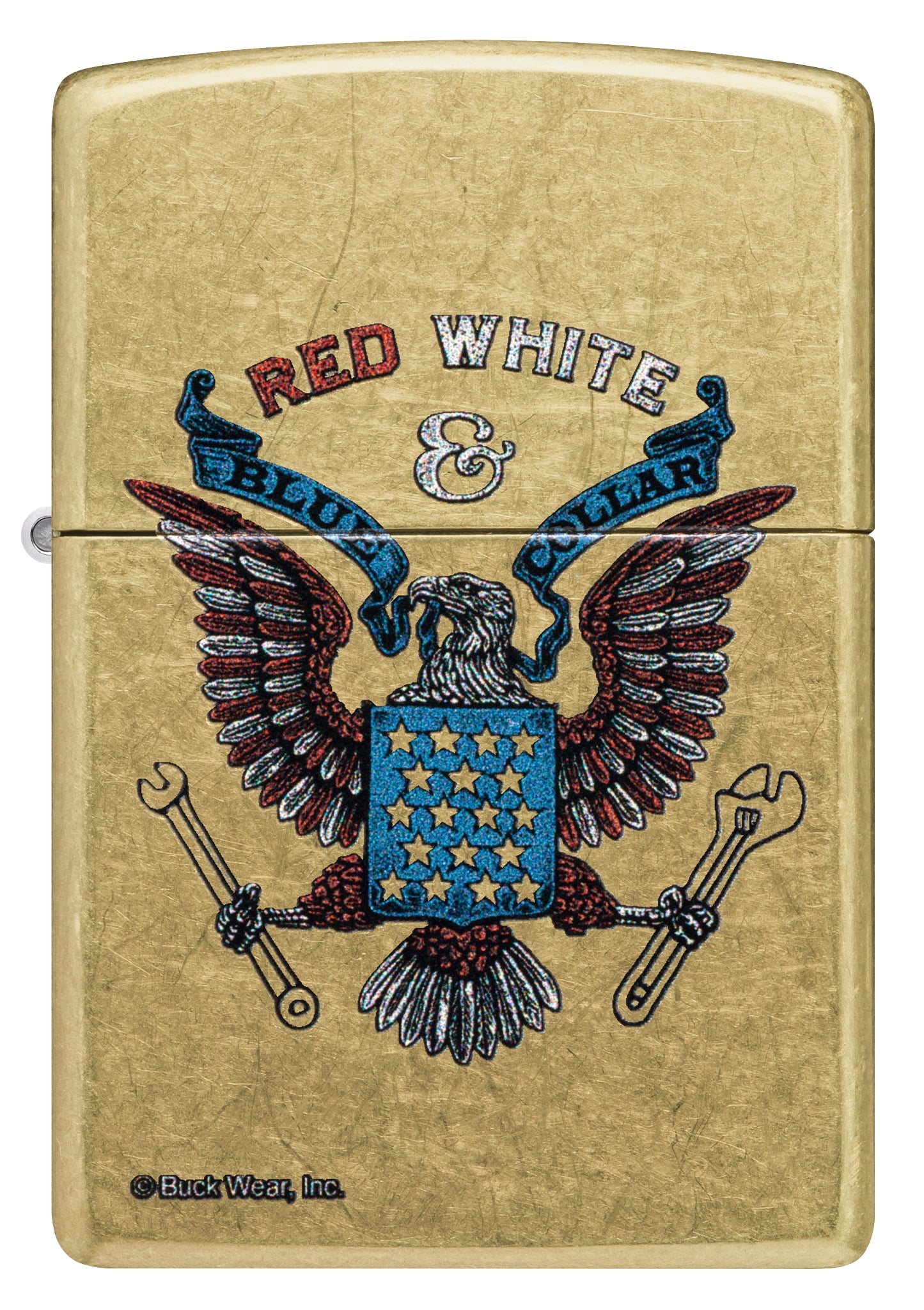 Buck Wear™ Red White & Blue Collar Design
