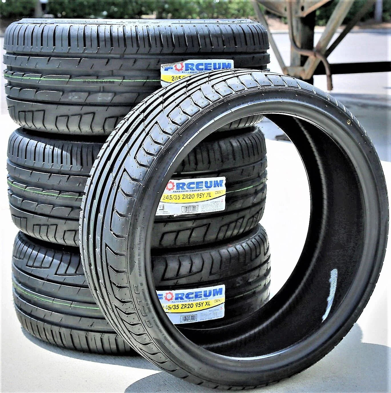 A pair of 2 (2) 245/35R20 ZR 95Y XL A/S high performance all-season tires are suitable for: 2017-19 Mercedes-Benz E300 4Matic, 2010-16 BMW 528i base
