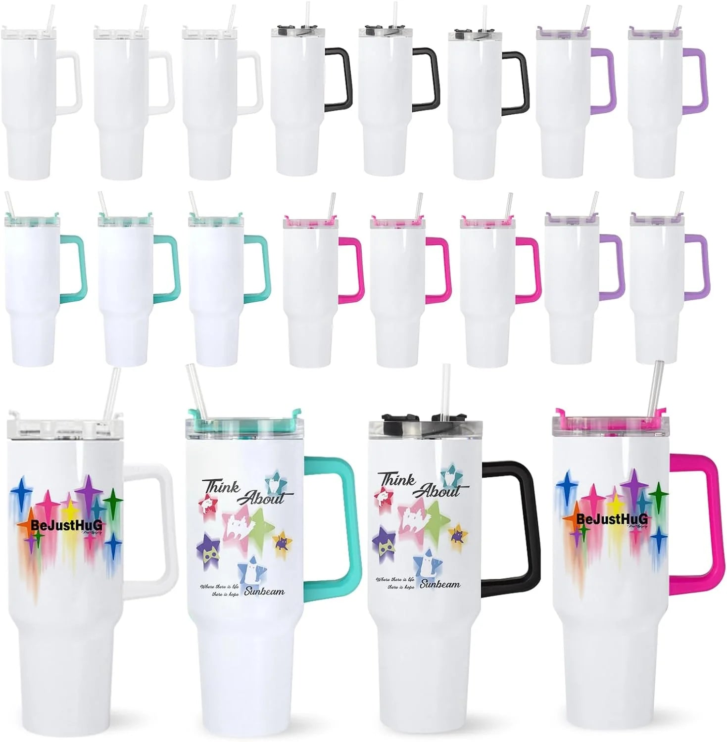 40 oz sublimation glass