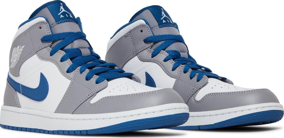 Air Jordan 1 Mid 'Cement True Blue' DQ8426-014