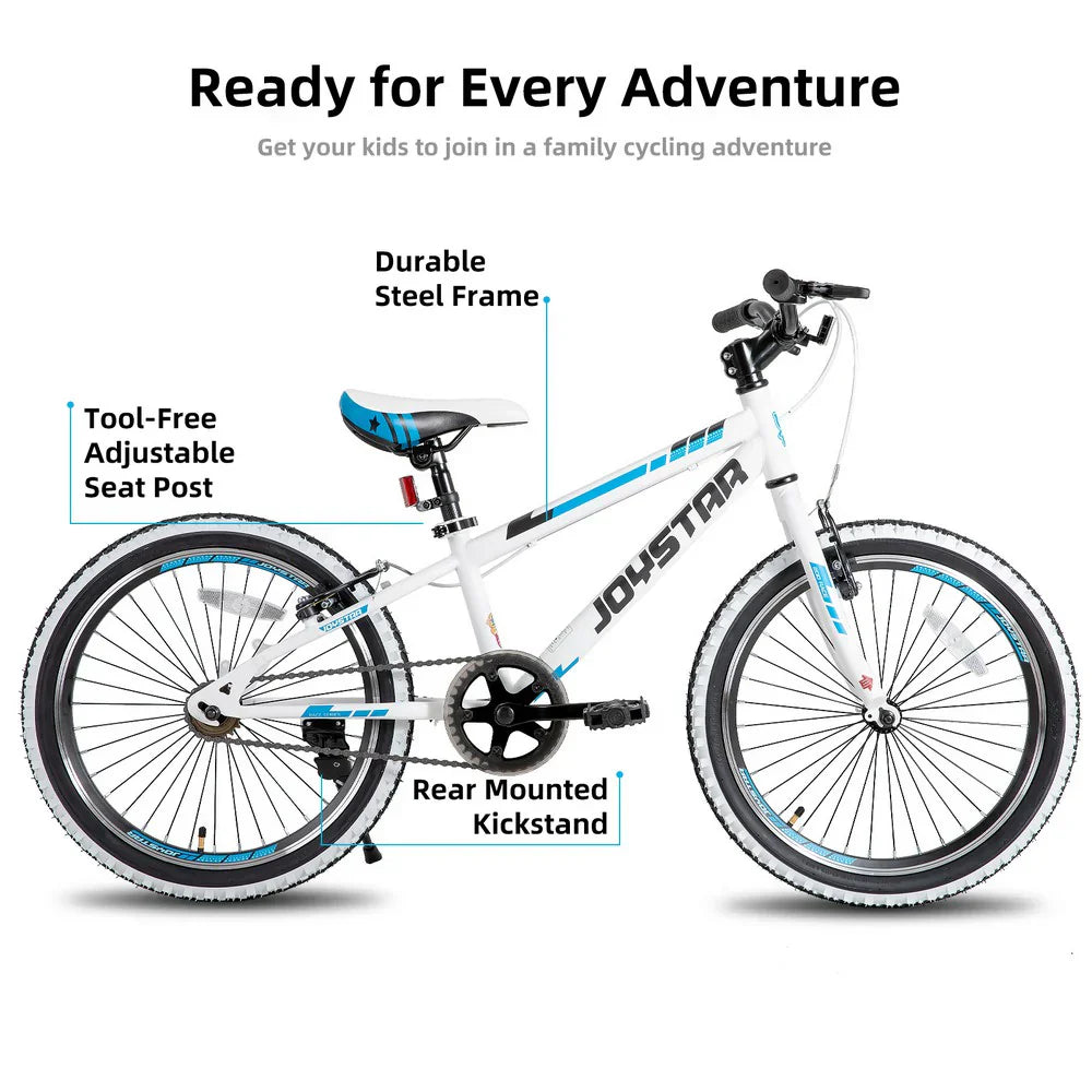 JOYSTAR Lubbock 20 24 Kids Mountain Bike Single Speed Bicycle