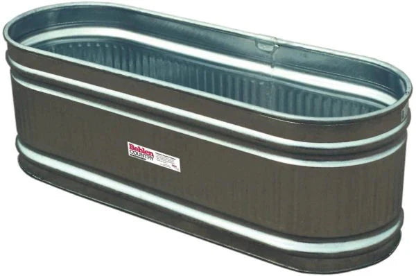 169-Gallon Galvanized Round-End Tank