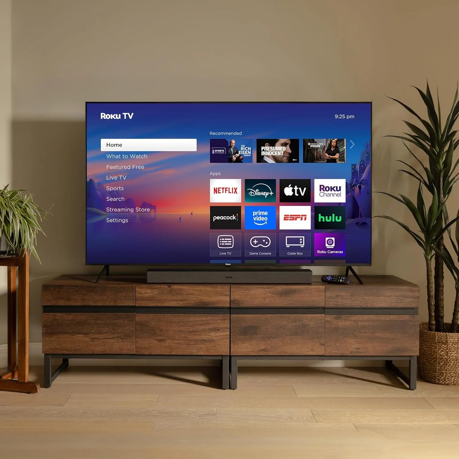Roku 50 Select Series 4K HDR Smart TV with Voice Remote