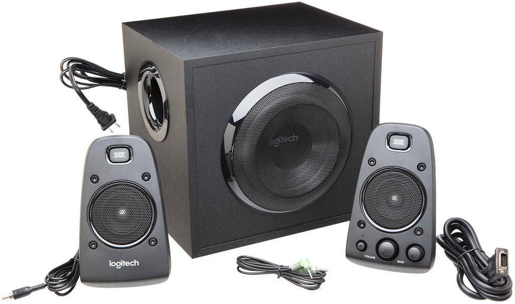 Logitech – Z623 2.1 Speaker System (3 Piece) – Black