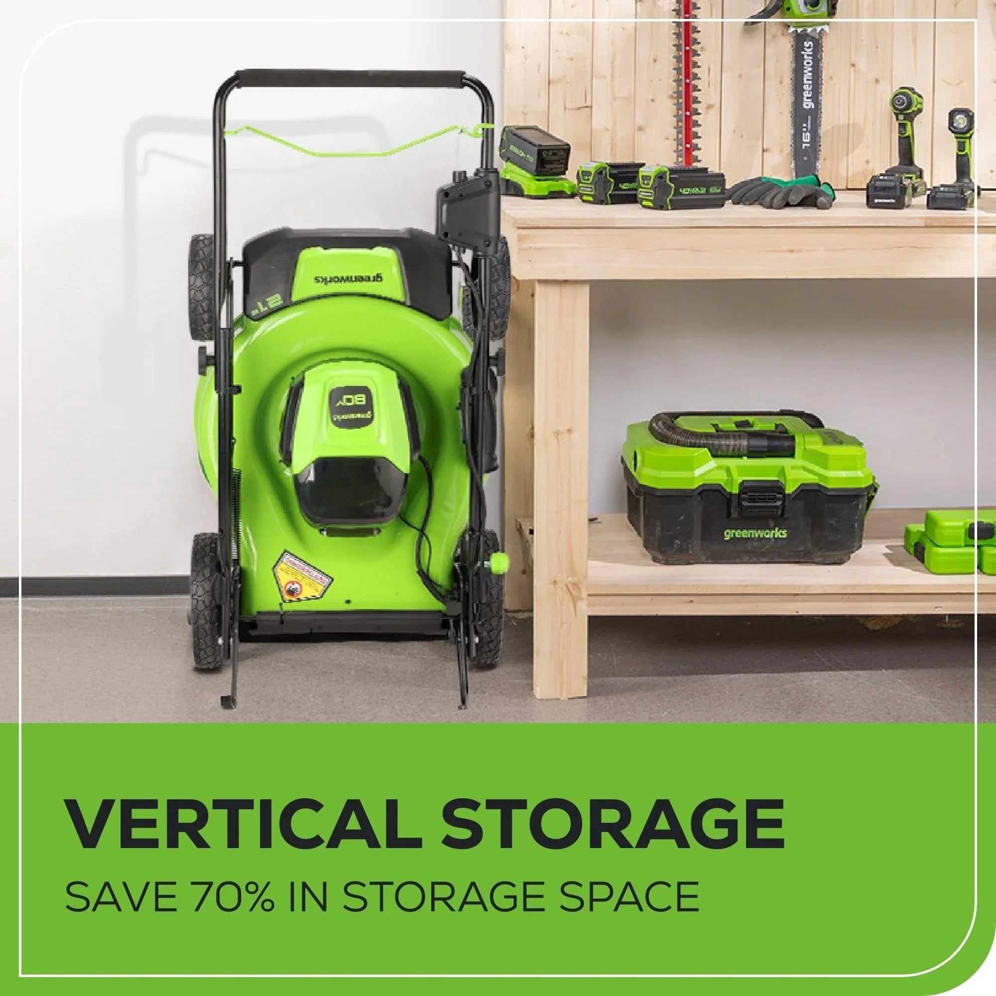 Greenworks 80V 21 Brushless Cordless Lawn Mower