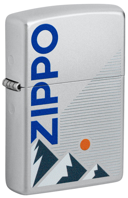 Zippo Mountain Design