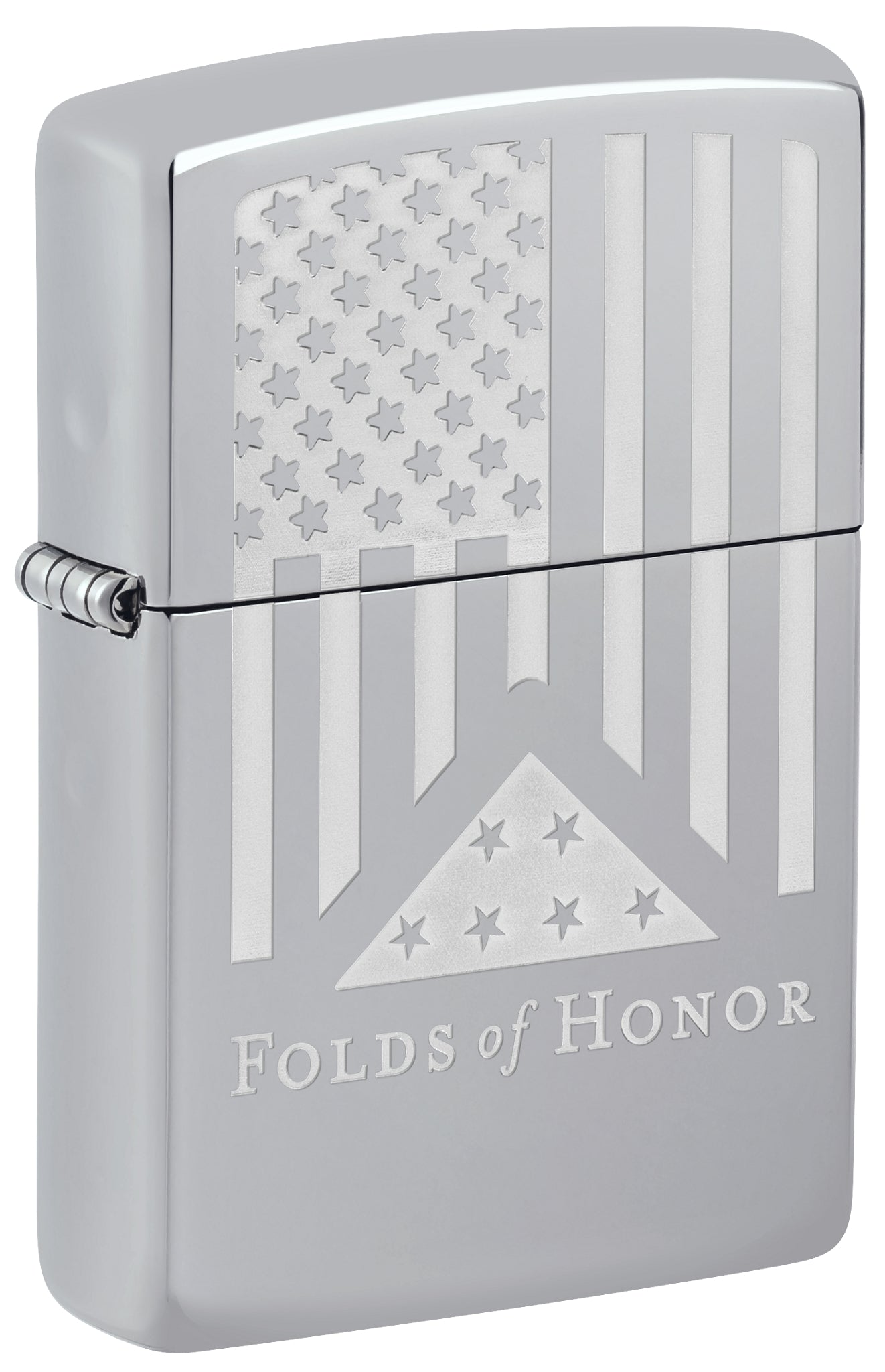 Folds of Honor Etched Flag Design