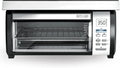 BLACK DECKER SpaceMaker Under Counter Toaster Oven, Digital Controls, Black/Stainless Steel, Fits 9?测?? Pizza or 4 Slices