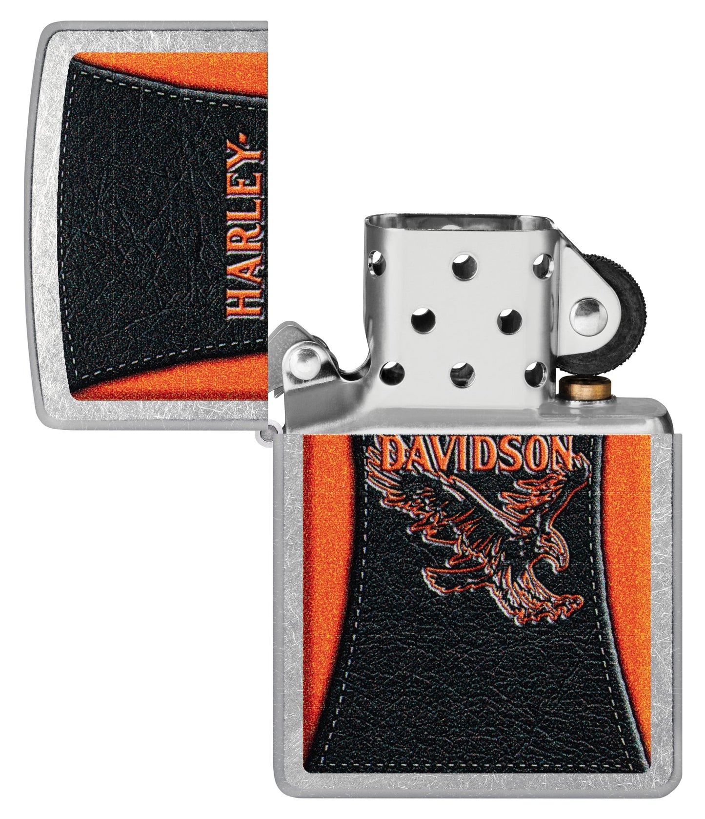 Harley-Davidson® Leathered Eagle Design