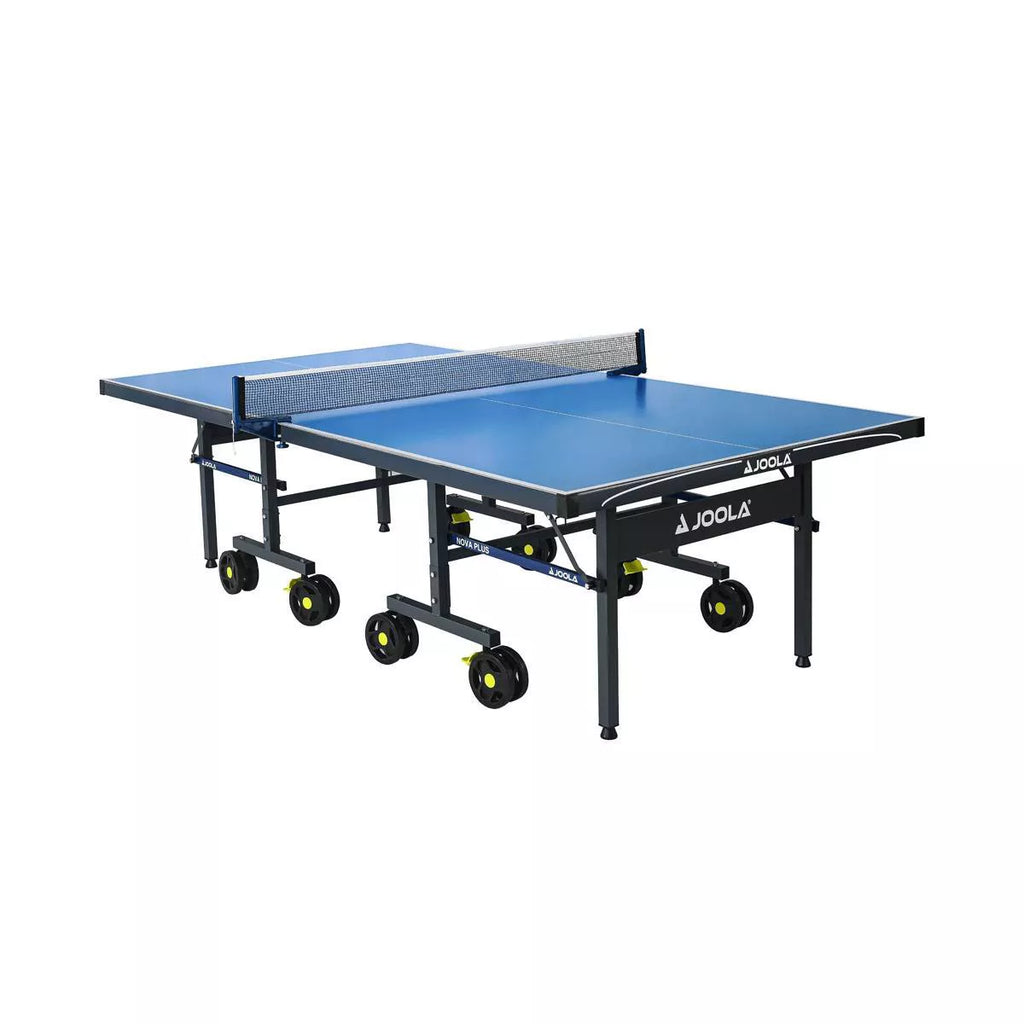 JOOLA Nova Pro Plus Outdoor Table Tennis Table with Weatherproof Net, 9锟?5 ft, Foldable, Aluminum Surface