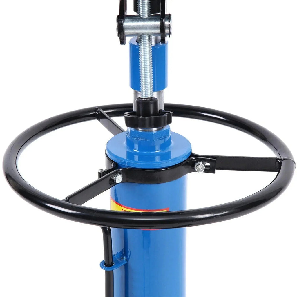 1660 Pounds Hydraulic Car Transmission Jack Vertical Lift with 360° Swivel Wheel Pedal ,Blue,33-70(0.75Ton)