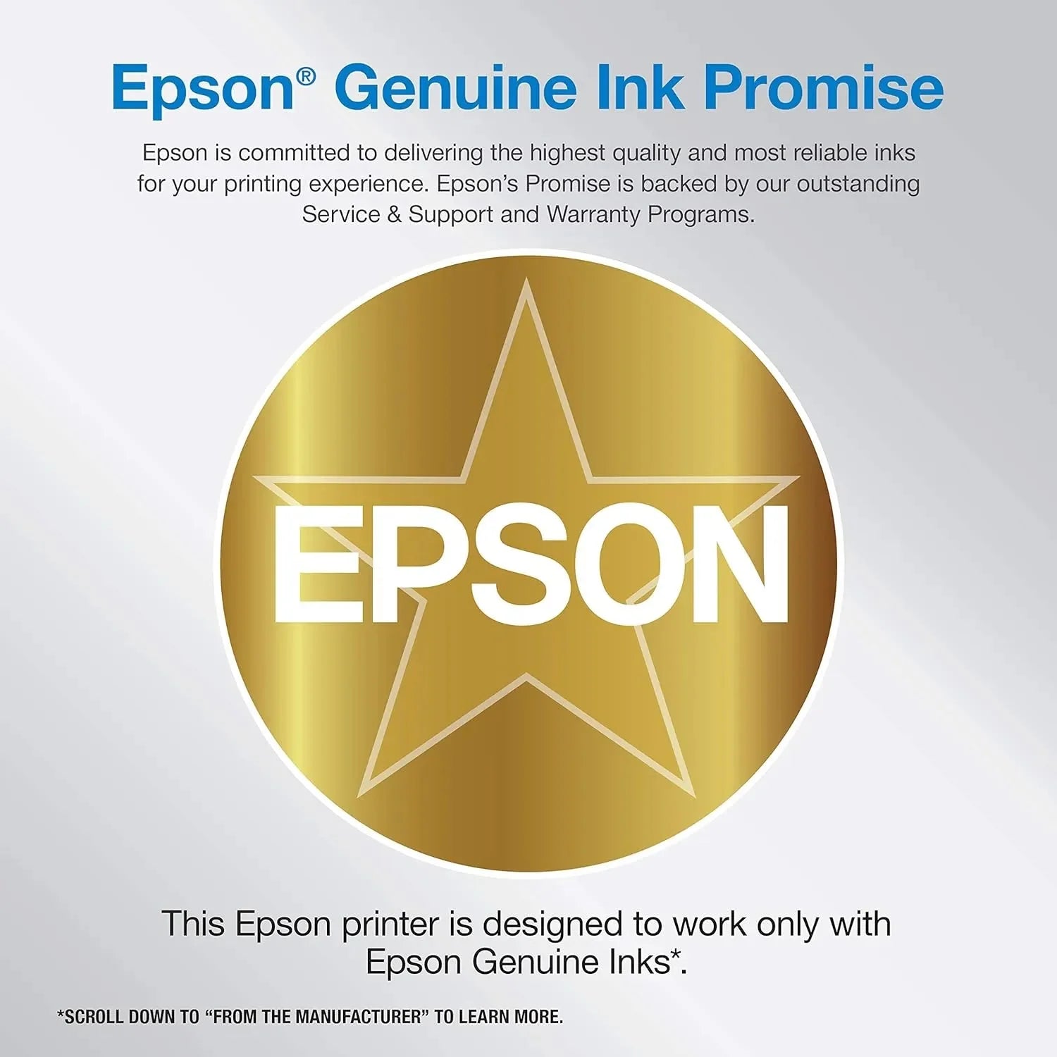 Epson EcoTank ET 4800 Wireless All in One Inkjet Printer, White – Cartridge Free, Scanner, Copier, Fax, ADF, Ethernet, Home Office