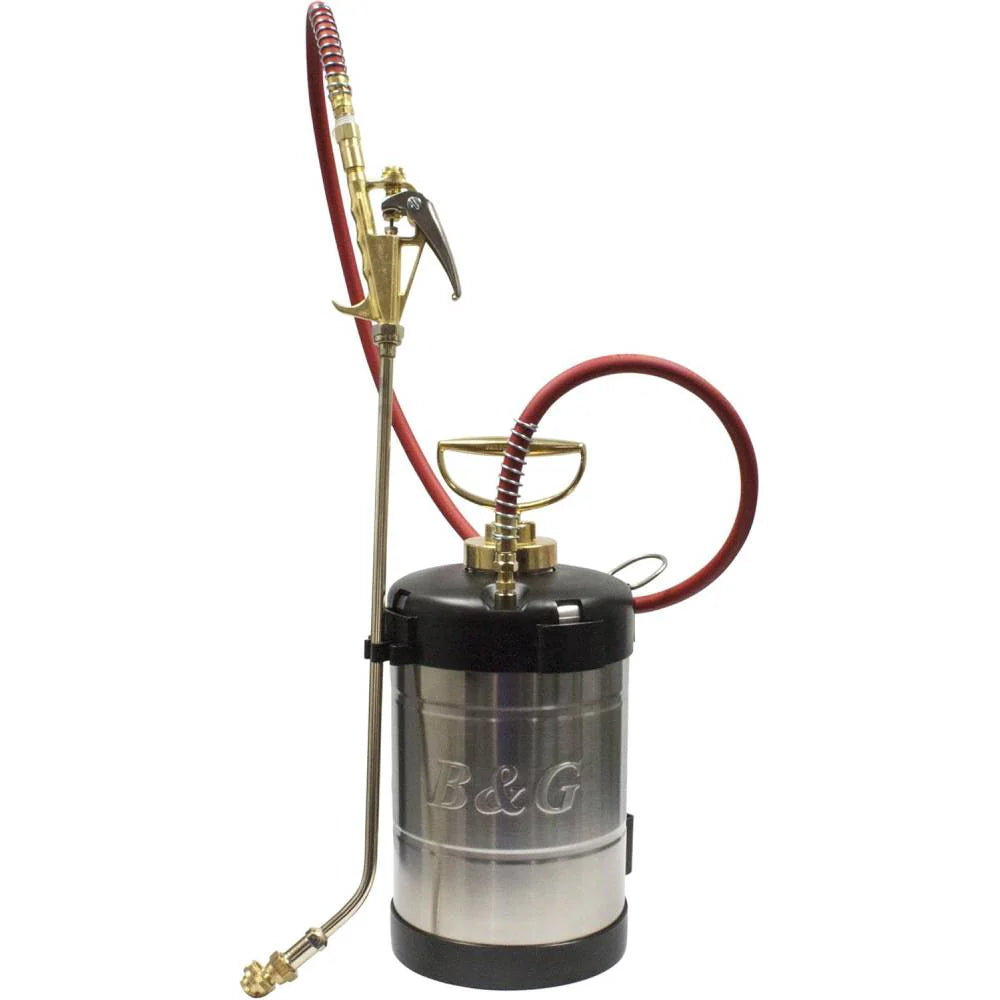 B&G 1 Gal Stainless Steel Sprayer with 18 Multeejet Tip