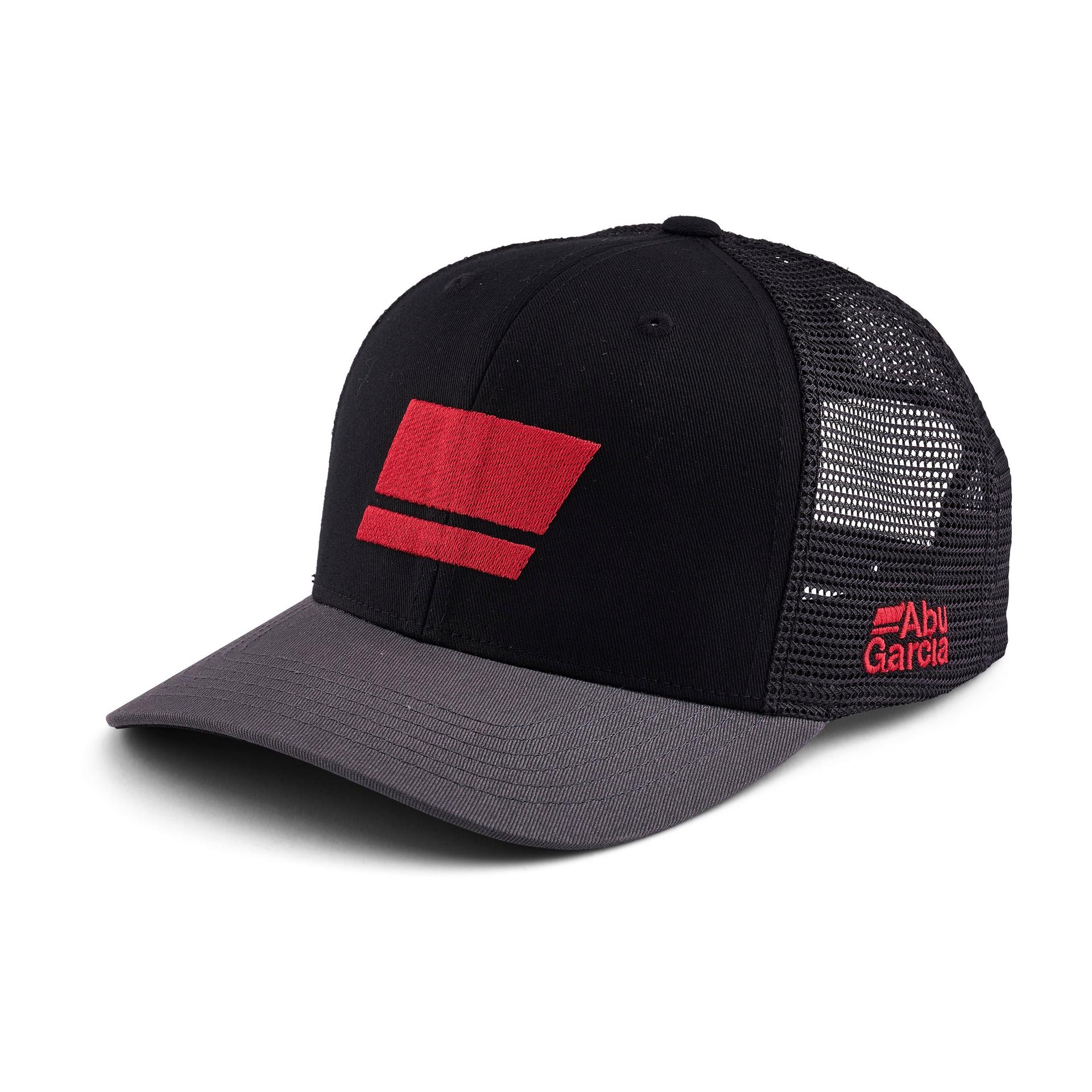 ABU Garcia Flag Logo Trucker - Black & Charcoal