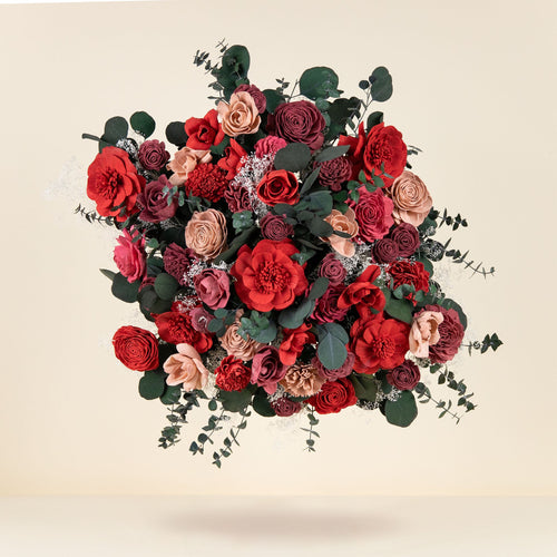 Luxe Velvet Bridal Bouquet*