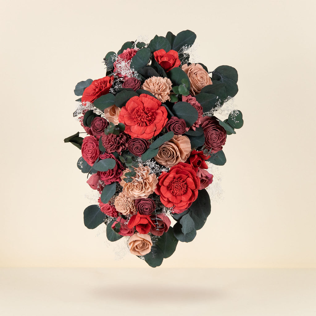 Luxe Velvet Cascade Bouquet*