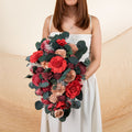 Luxe Velvet Cascade Bouquet