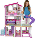 Barbie DreamHouse Dollhouse with Elevator, Pool, Lights & 70+ Accessories 3-Story Playset