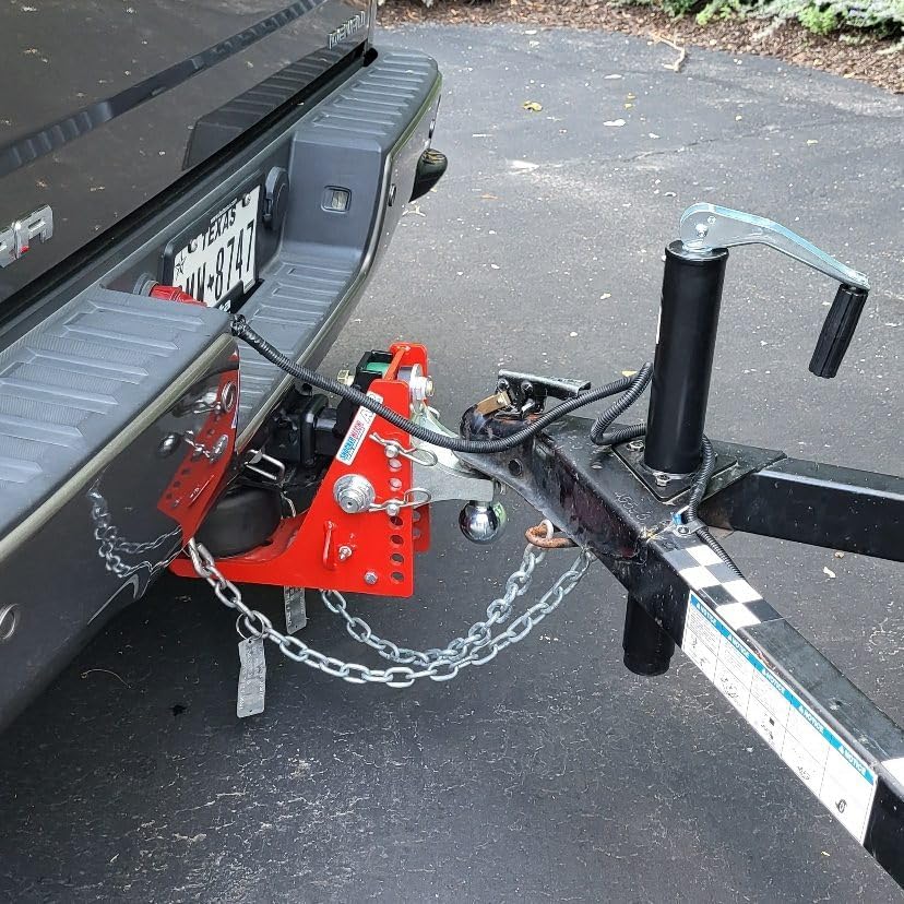 Air Hitch with Combo Ball Mount (2 & 2-5/16 Balls), Fits 2 Hitch - 12,000 lbs