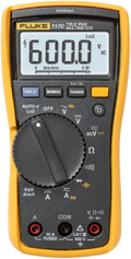 117 Digital Multimeter, Non-Contact AC Voltage Detection, Measures Resistance/Continuity/Frequency/Capacitance/Min Max Average, Automatic AC/DC Voltage Selection, Low Impedance Mode