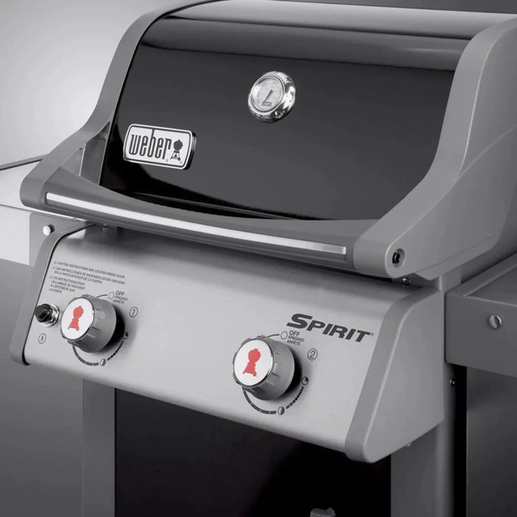 Weber Spirit E-210 Dual Burner Liquefied Propane Grill, Black