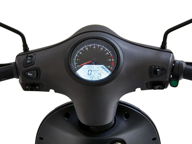 GreenStreet GreenStreet Elektro-Roller ?SEED?, mit Lithium-Ionen-Akku, Eco-Modus, 50 km Reichweite