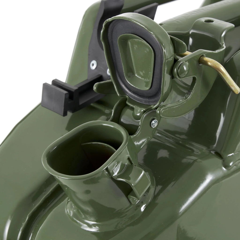Wavian 3008 5.3 Gallon 20 Liter Authentic CARB Jerry Can with Spout, Green