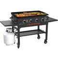 Blackstone 4-Burner 36 Griddle Cooking Station with Side Shelves