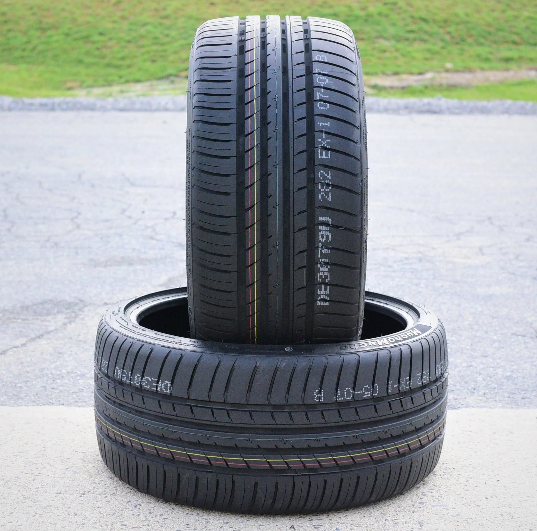 A set of four (four) 255/35R19 ZR 96Y XL full season performance tires fit: 2013 Audi A4 Quattro Premium Plus, 2009-14 Audi A4 base