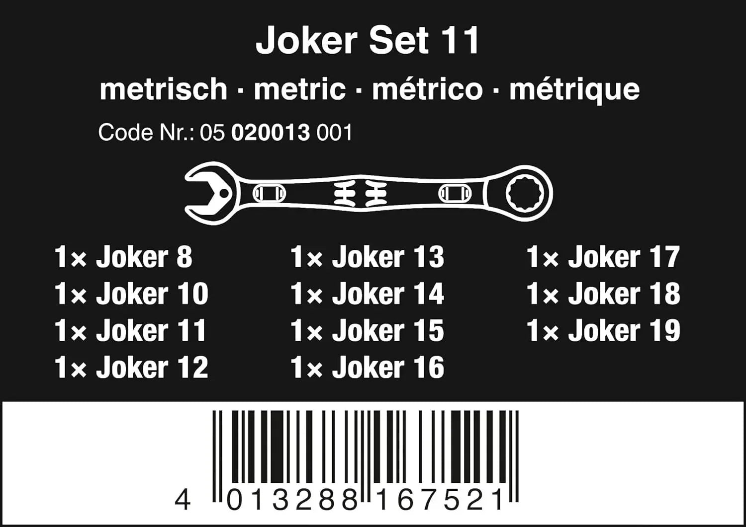 5003594001 8100 SB 2 Zyklop 3/8 Metric Ratchet Set ( Piece of 43)