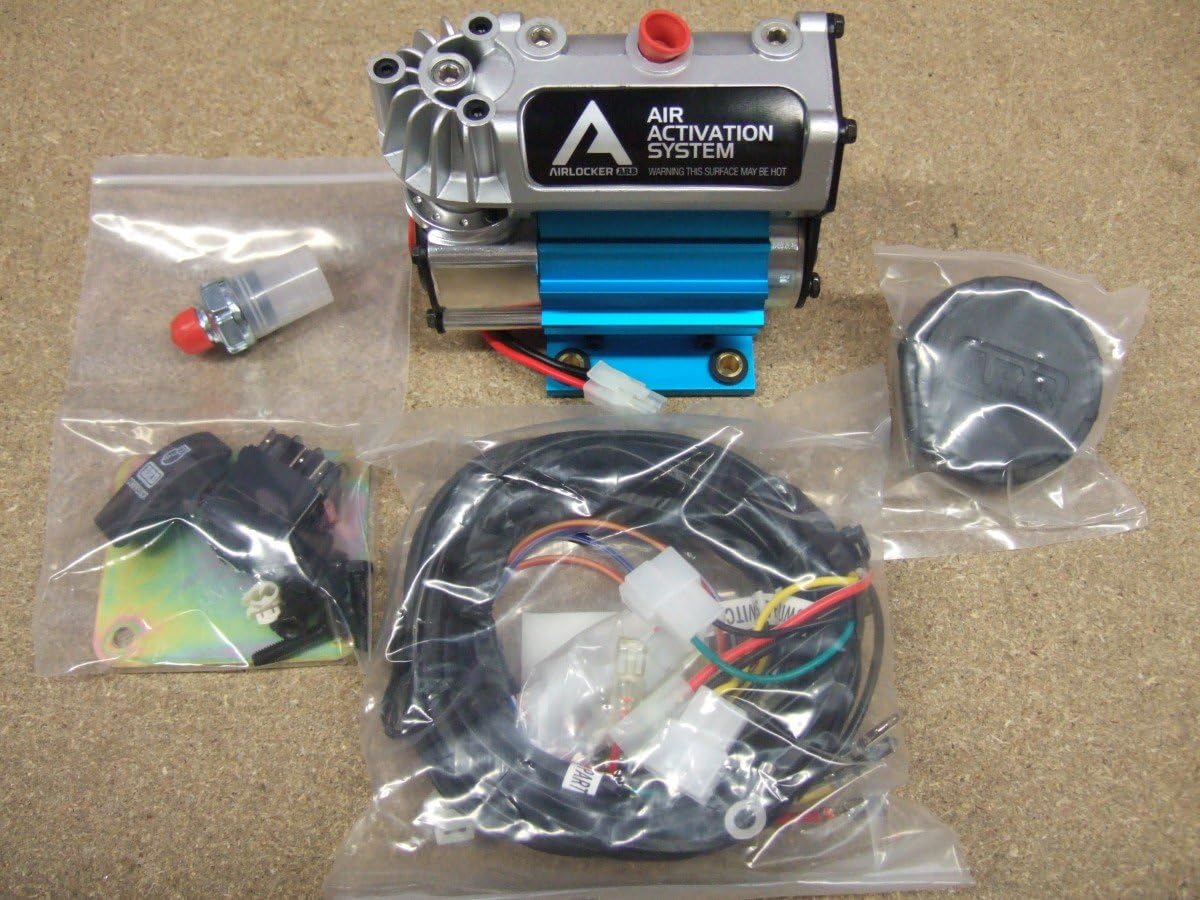 12V' On-Board Twin High Performance Air Compressor, Ideal for Air Lockers Locking Differentials, Tire Inflator, Air Horn, Air Tools and Pneumatic Tools.