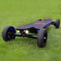 Electric Skateboard 4000 Watts | 12S3P | 35 mph | 22 Mile Range | 6 Wheels | Cool Lights |