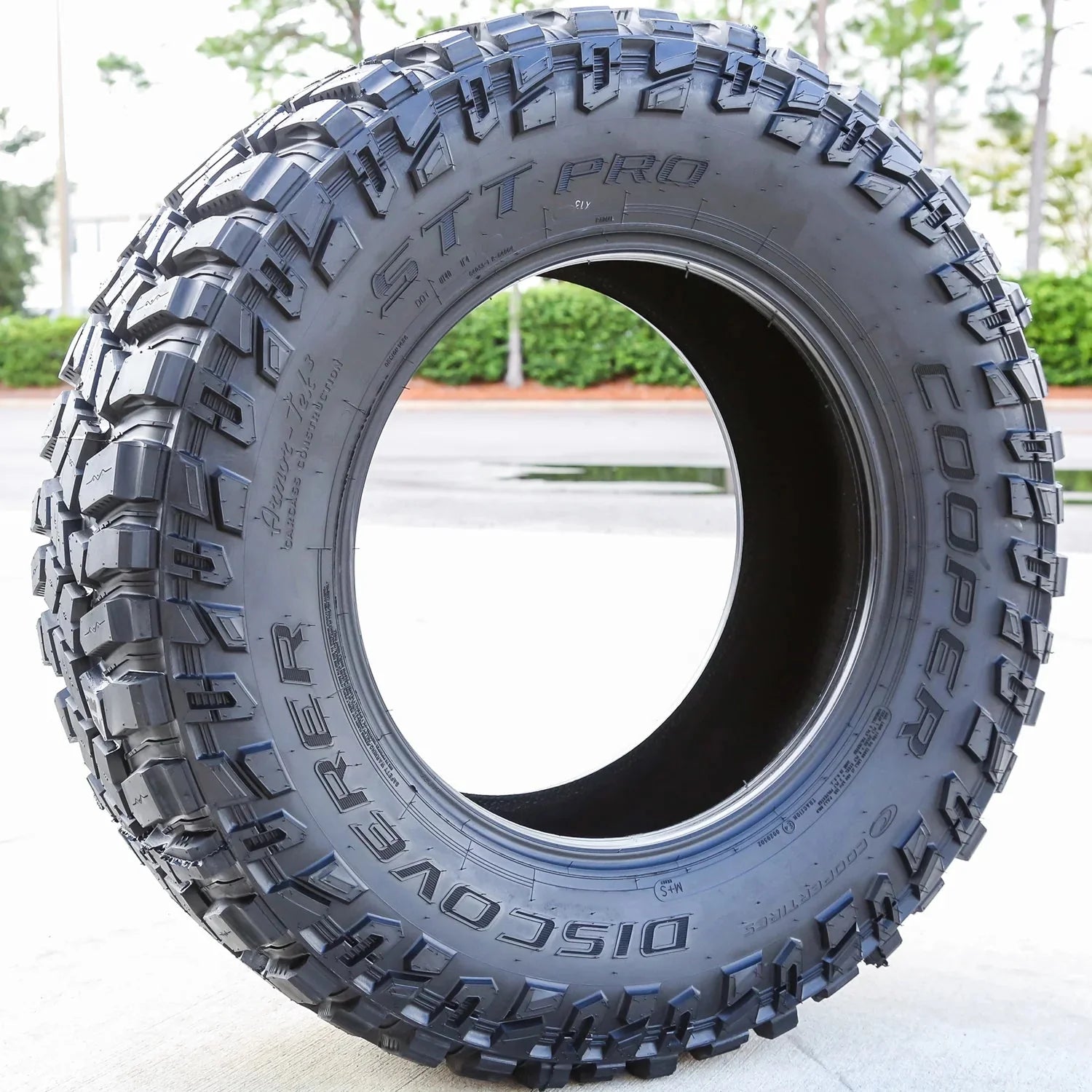 Cooper Discoverer STT Pro 35X12.50R20 Mud Terrain Tires – 10 Ply, All Season, Light Truck (Set of 2)