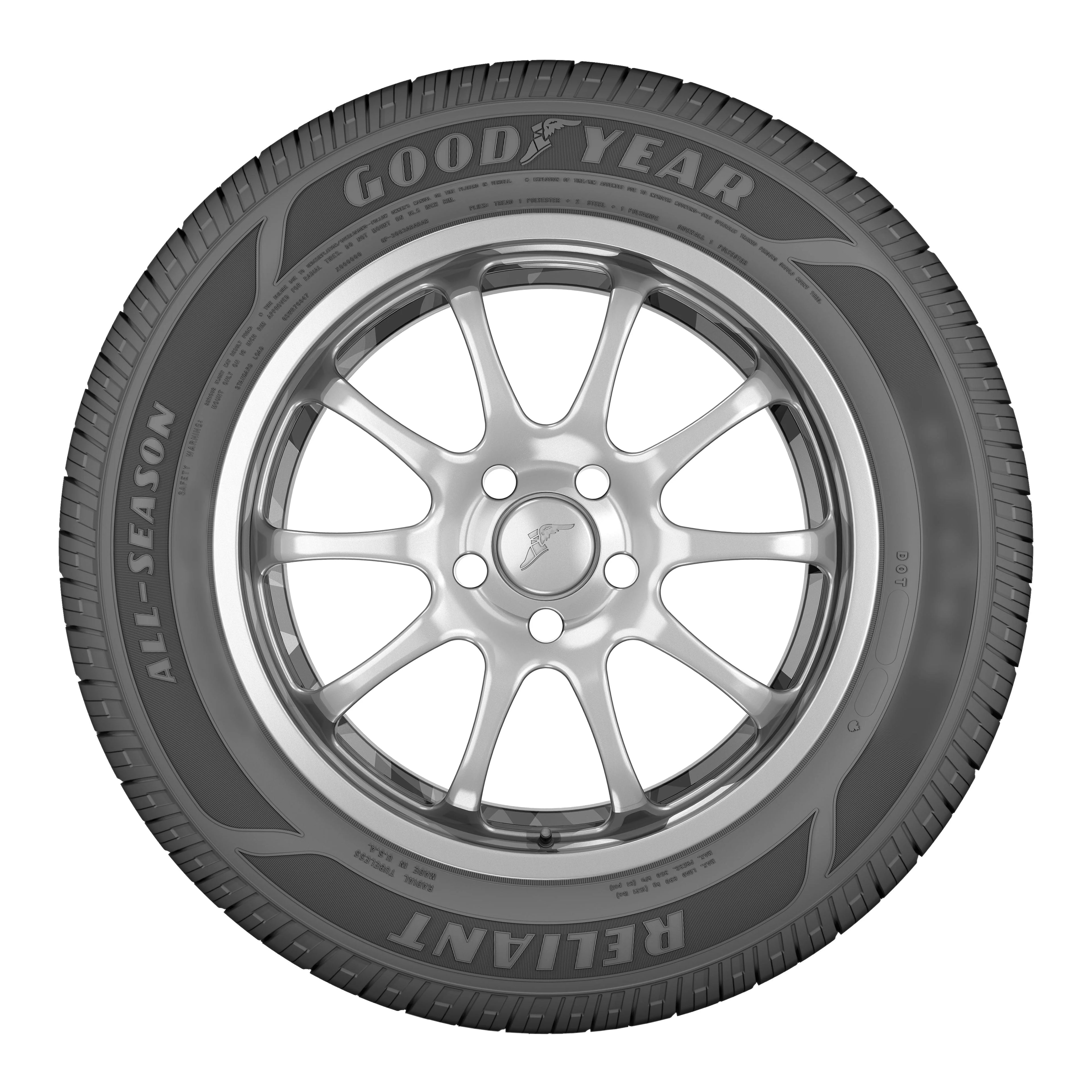 2025 Goodyear Reliant All-Season 225/65R17 102H All-Season Tire