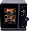 Smart Indoor Pellet Smoker, with Active Smoke Filtration, 5 Smoke Control Settings, WiFi Connected, Electric, Countertop BBQ Appliance, Black