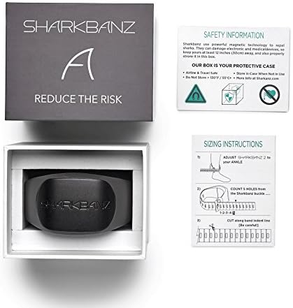 Magnetic Shark Repellent Band for Swimming, Surfing, Diving, Snorkeling and All Ocean Sports