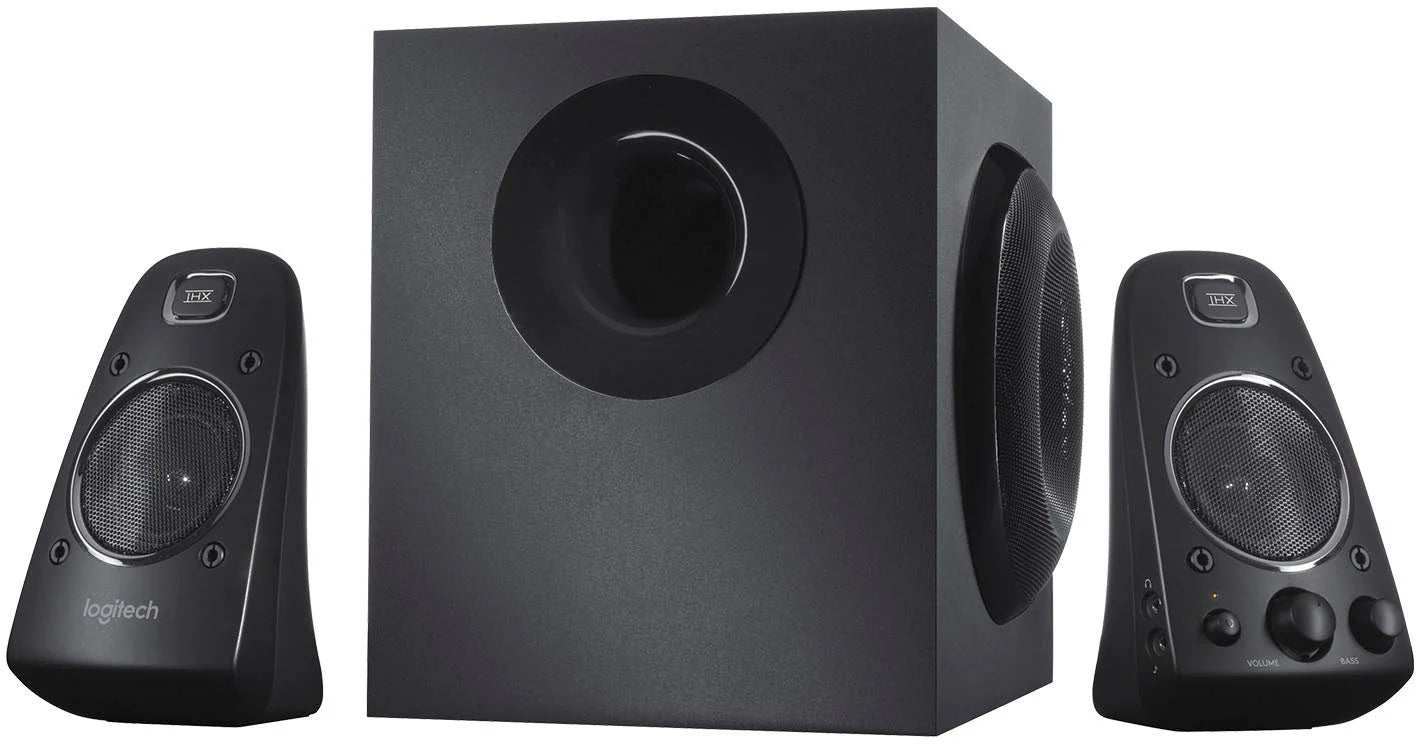 Logitech – Z623 2.1 Speaker System (3 Piece) – Black
