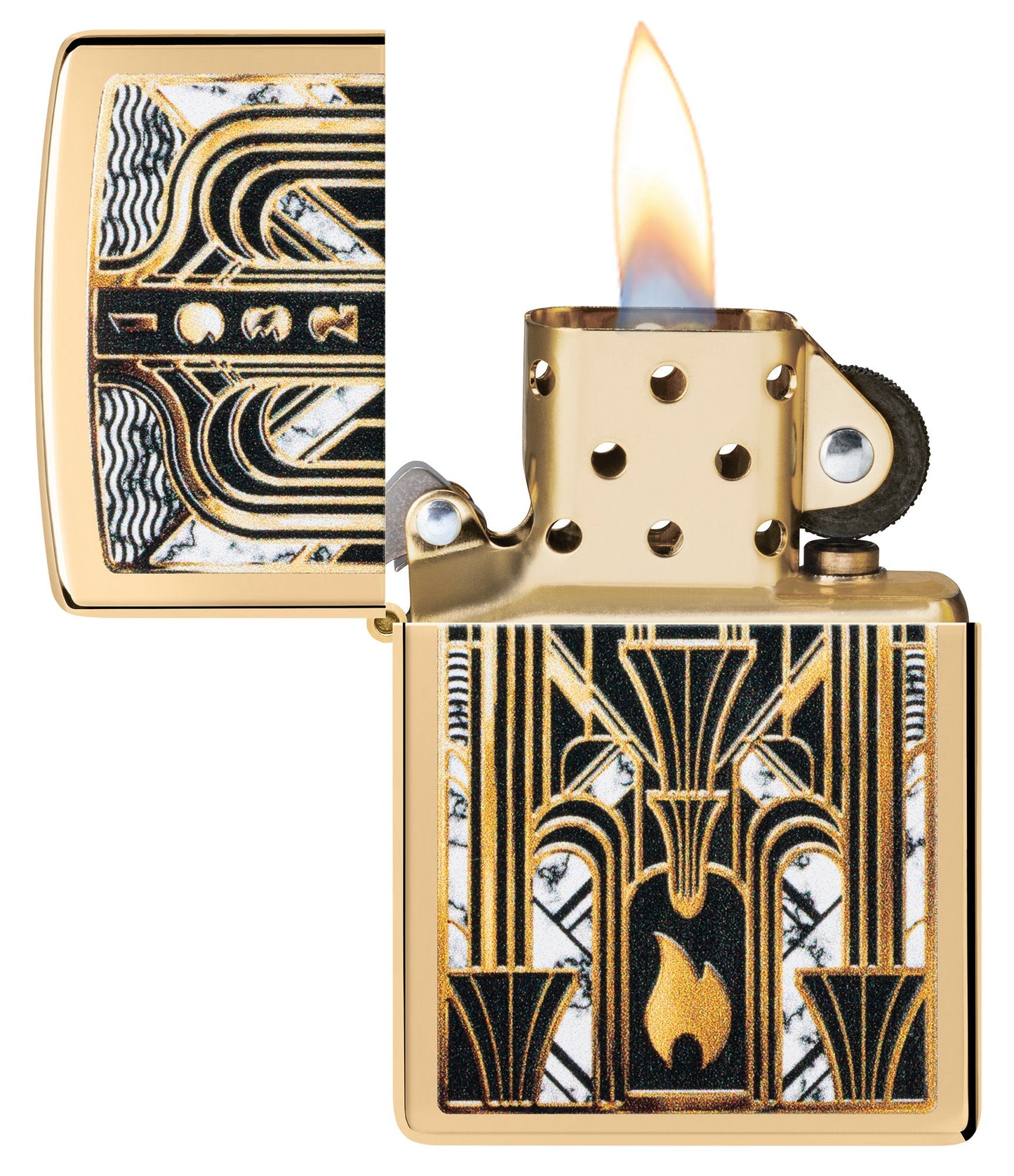 Art Deco Flame Design