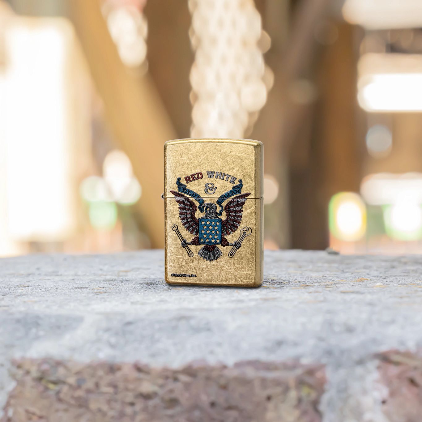 Buck Wear™ Red White & Blue Collar Design