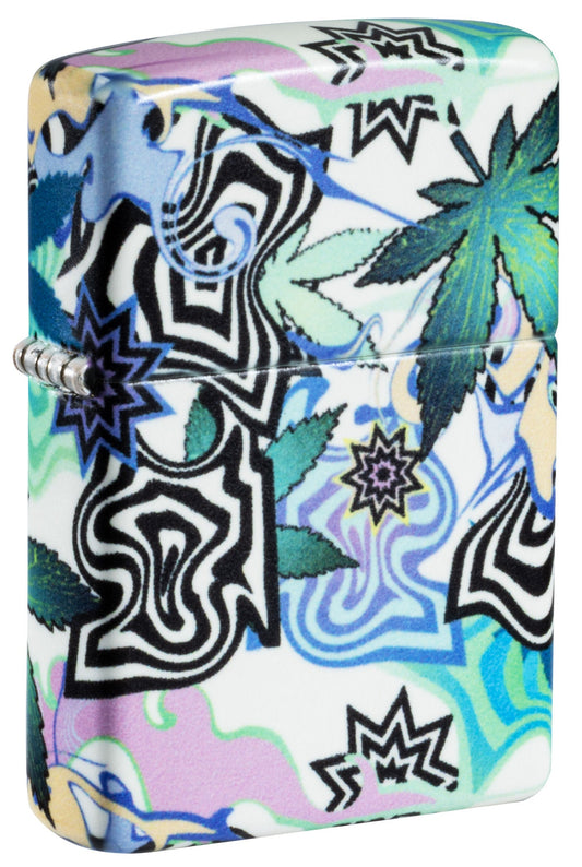 Abstract Cannabis Design