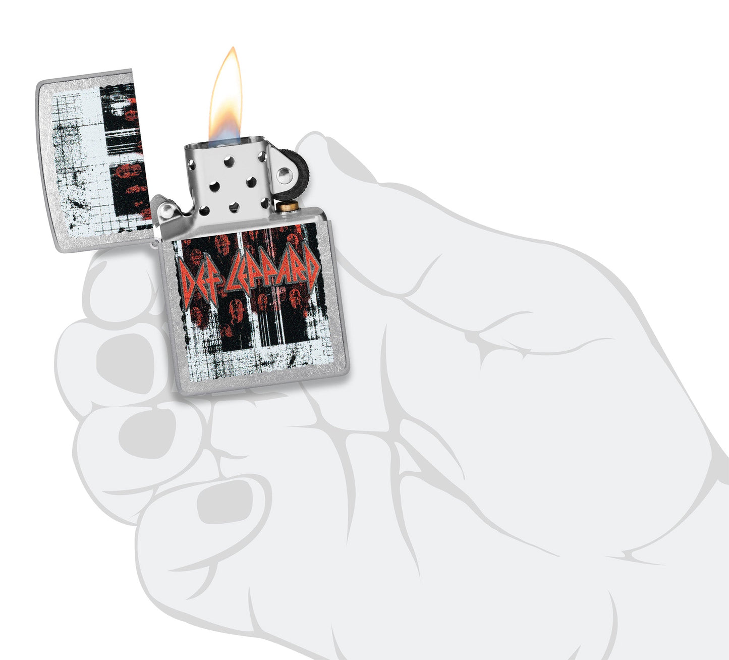 Def Leppard Many Faces Design