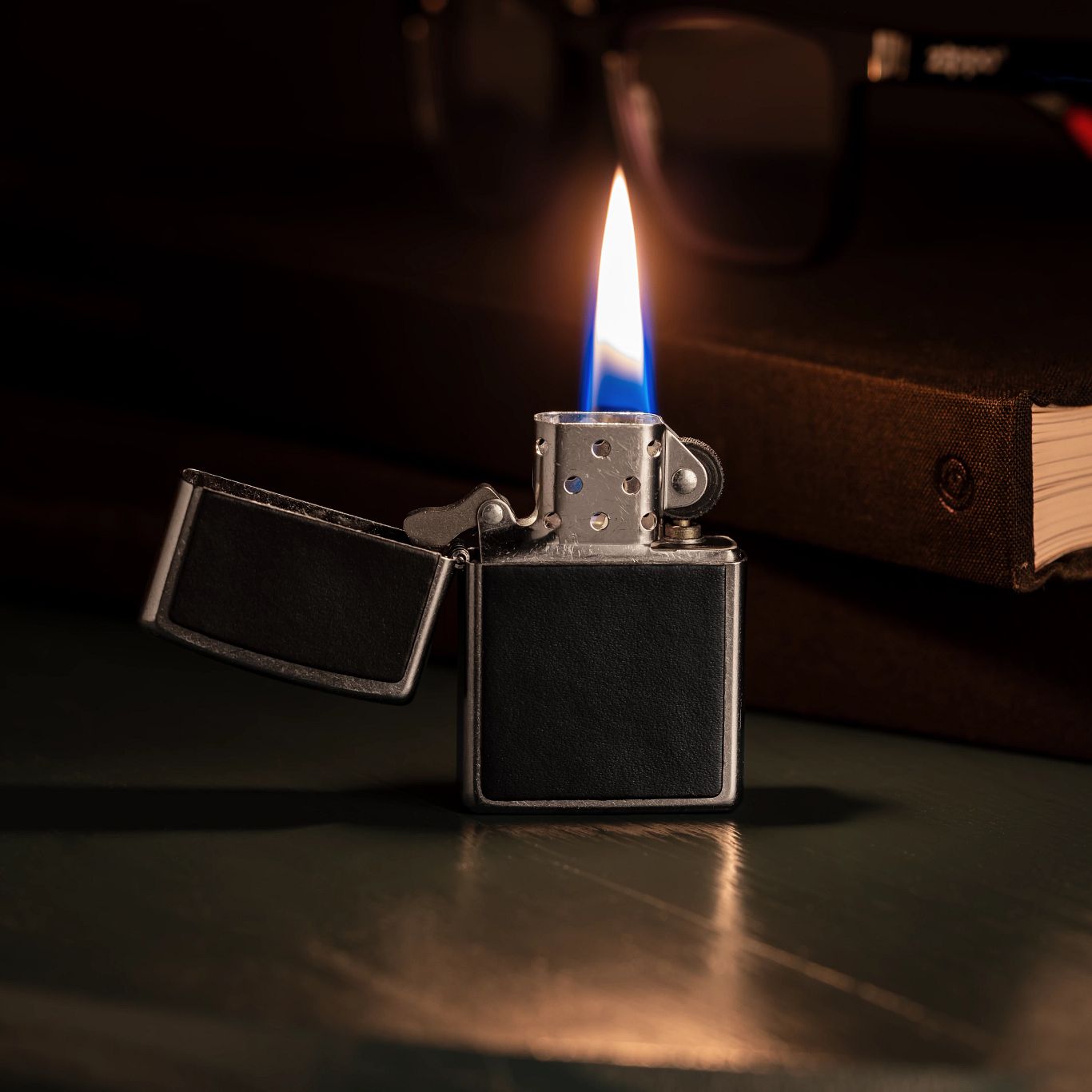 Black Leather Emblem